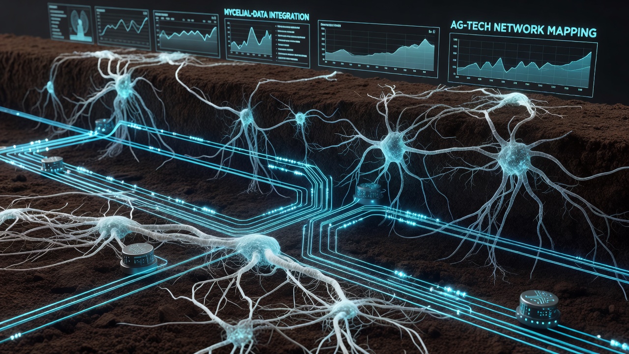 Tracing the Underground Mycelial Networks That Parallel Data Interconnections in Agricultural Technology Systems